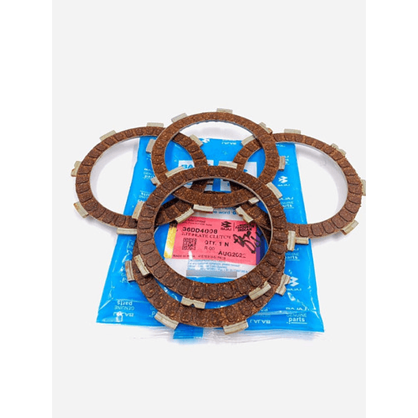 Discos De Cluth Boxer Ct 100 Bajaj Original 1