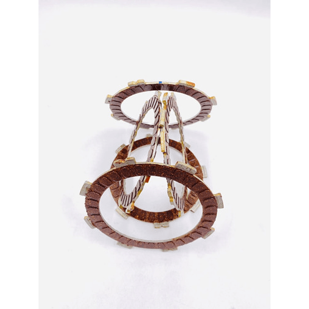 Discos De Cluth Boxer Ct 100 Bajaj Original 3