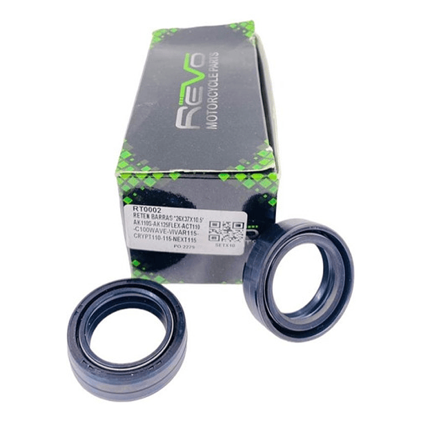 Par De Retenedores De Telescópicos 26-37-10.5 /vivar/ Revo// 3