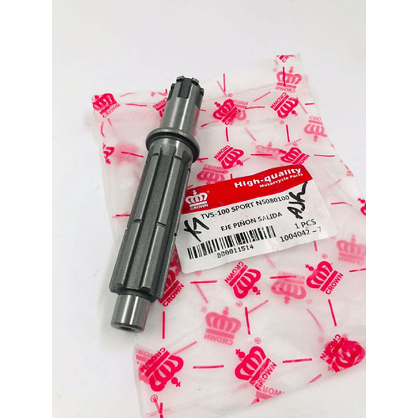 Eje De Piñon De Salida Tvs-100 Sport //coronita// 2
