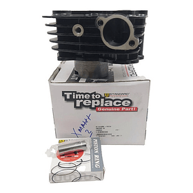 Kit Cilindro Discover 100 ( 2 Válvulas ) Shanti Envio Gratis