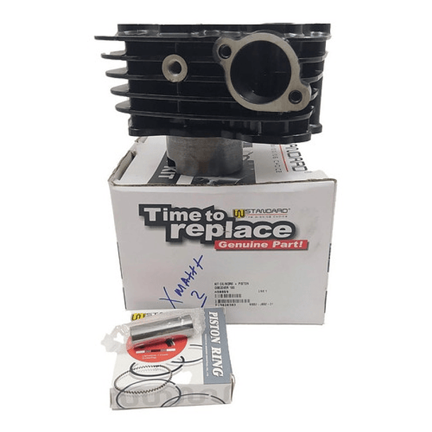 Kit Cilindro Discover 100 ( 2 Válvulas ) Shanti Envio Gratis 1