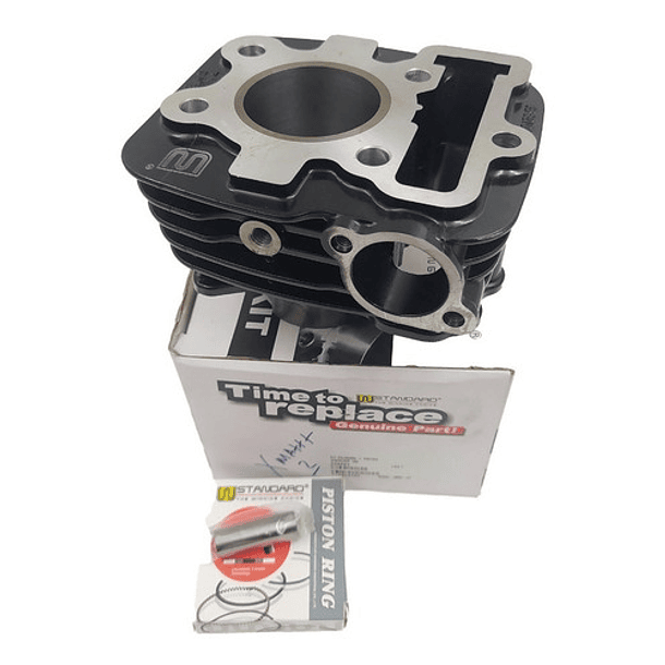 Kit Cilindro Discover 100 ( 2 Válvulas ) Shanti Envio Gratis 2