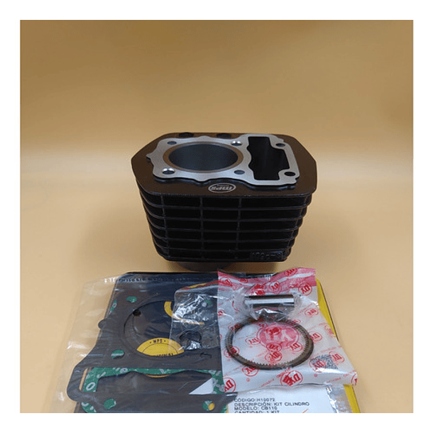Kit Cilindro Completo Honda Cb 110 / Tipo Original Reypar Mt 2