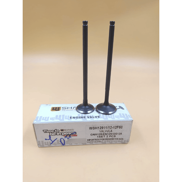 Valvulas Admision Y Escape Gn125/gs125 Suzuki //wshanty// 1