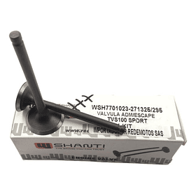 Valvulas Admision Y Escape Tvs100 Sport //wshanty//