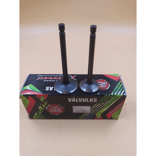 Válvulas Admisión Y Escape Ybr125/libero125/xtz125 / Duramax 3