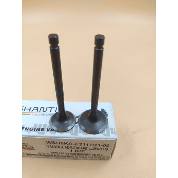 Valvulas Admision Y Escape Libero110 //shanti// 4