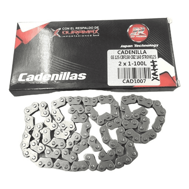 Cadenilla Gs125/cbf150/cbz160/storm125 Duramax  1