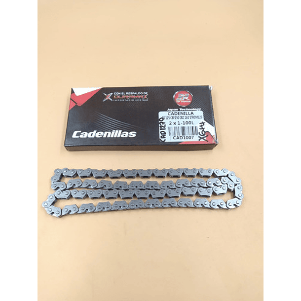 Cadenilla Gs125/cbf150/cbz160/storm125 Duramax  2