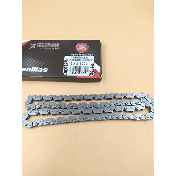 Cadenilla Gs125/cbf150/cbz160/storm125 Duramax  3