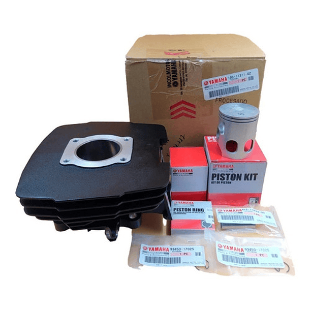 Cilindro Dt-125 + Kit Pistón  (( Original )) Yamaha  1