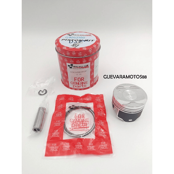 Kit Piston Discover-100(4v)////0.50////envios Gratis 2