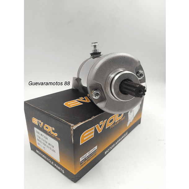 Motor De Arranque Bross // Nxr-125 // Xl-200 // Marca Evol 3