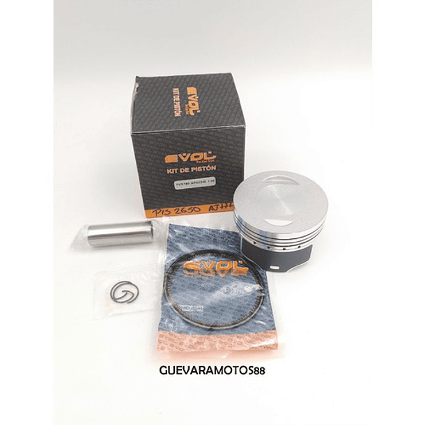 Kit Piston Tvs180 Apache ///evol/// 1.00 2