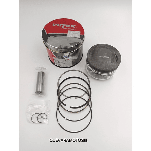 Kit Piston Dr200/qmr200//vitrix//1.00///envio Gratis 3