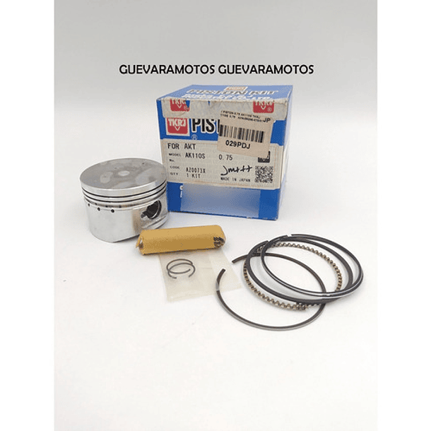 Kit Piston Akt110/special/akt110//0.75//tkrj-envios Gratis 2