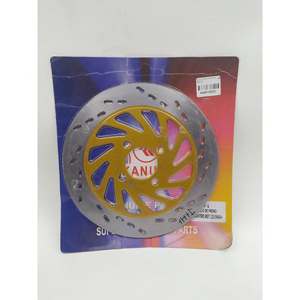 Disco De Freno Delantero Best-125 Suzuki ((kanuni)) 2