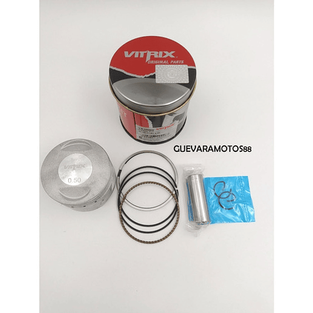 Kit Piston Akt125 Flex//0.50// Vitrix-calidad-envios Gratis 2