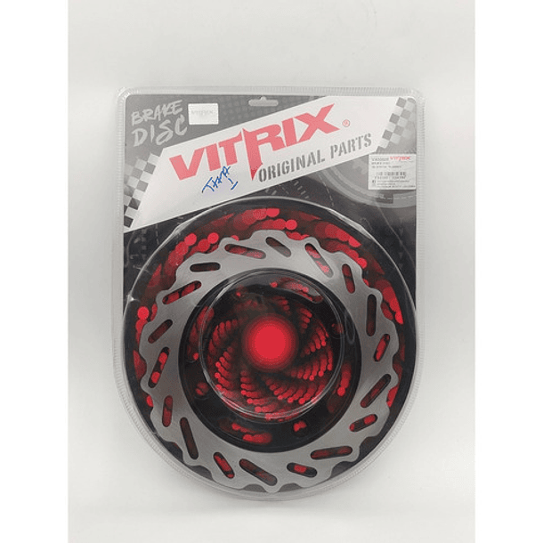Disco De Freno Trasero Akt Rtx150 Marca Vitrix Tipo Original 2
