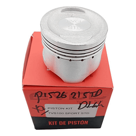 Kit Piston Tvs-100-sport//std//calidad - Envios Gratis