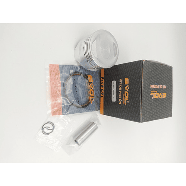 Kit Piston Tvs-100-sport//std//calidad - Envios Gratis 2