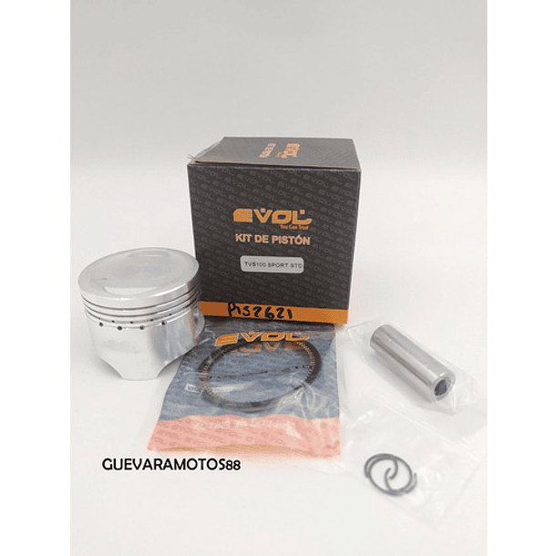 Kit Piston Tvs-100-sport//std//calidad - Envios Gratis 3