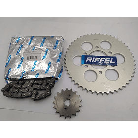 Kit De Arrastre Suzuki Dr - 150  Cadena Reforzada / Acerado 