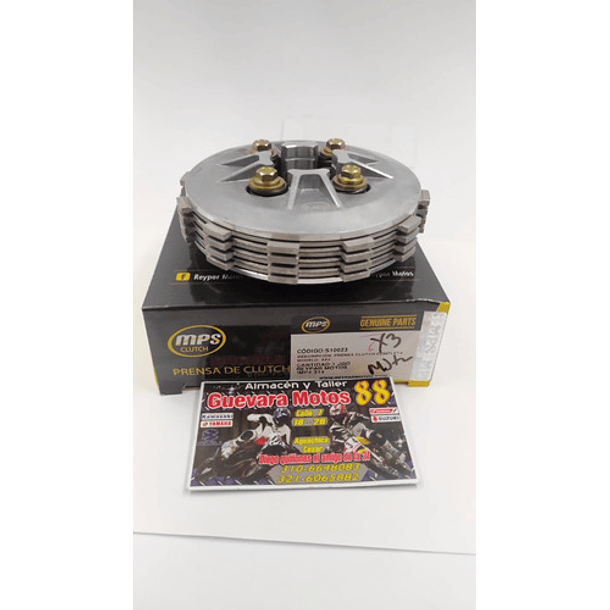 Prensa Clutch Ax-4 Suzuki / Incluye Discos Y Separadores   5
