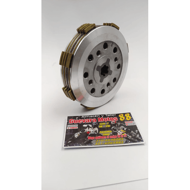 Prensa Clutch Completa Libero - 125 M. N ( 4 Discos ) 1