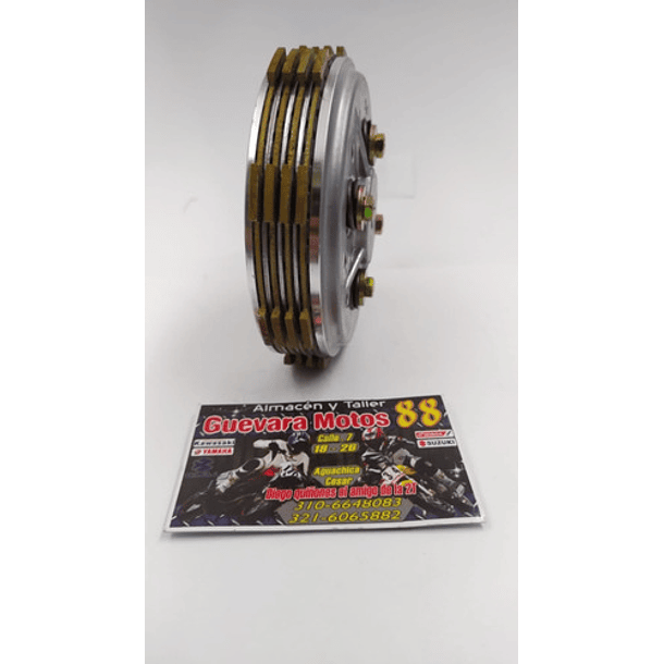 Prensa Clutch Completa Libero - 125 M. N ( 4 Discos ) 3