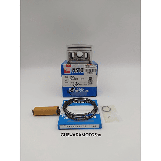 Kit Pistón Pulsar-200 Ns / M.v //tkrj/ (( S T D ))