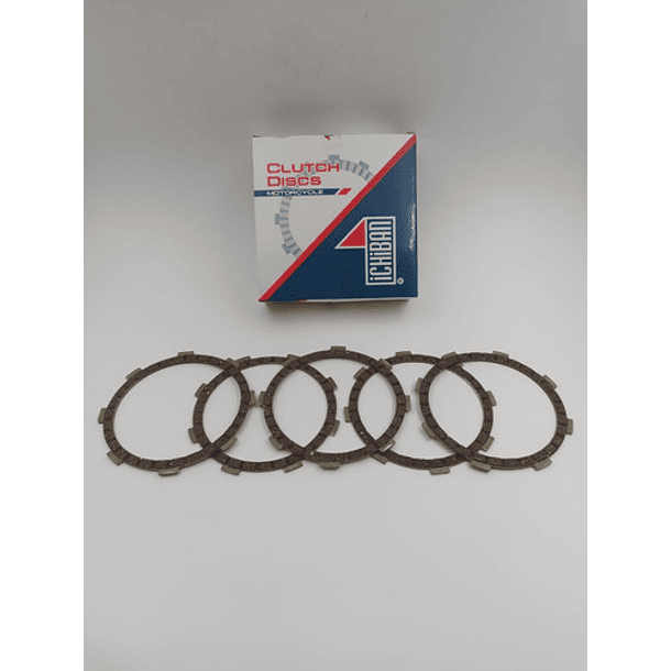Discos De Clutch Rx-100/115/ Dt-125/175/ Ybr/ Xtz // Ichiban 2