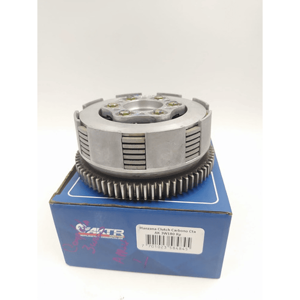 Manzana Clutch Completa Carguero Akt-3w 180/200 Original 1