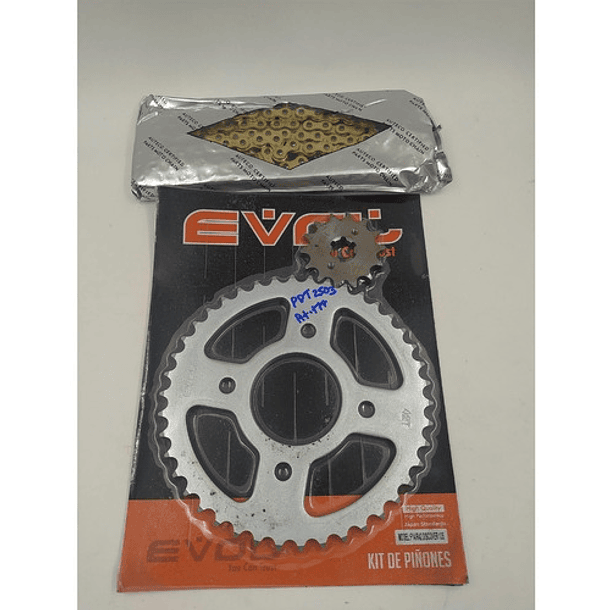 Kit Arrastre Reforzado Discover - 135 / Cadena Dorada