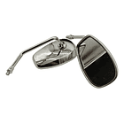 ( Par ) Espejos/retrovisor Gn-nova-125 / Semi-ovalado 3