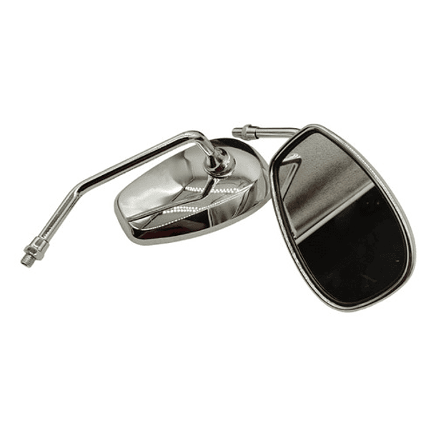 ( Par ) Espejos/retrovisor Gn-nova-125 / Semi-ovalado 3