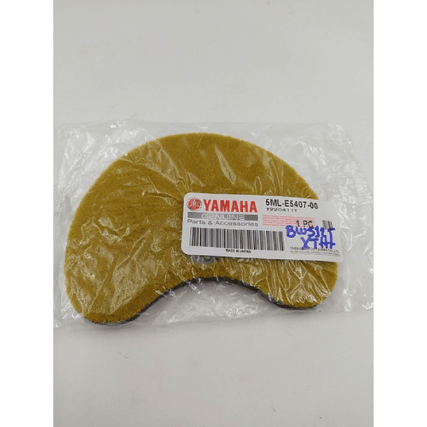 Espuma Filtro De Aire Bws-125 Original-media Luna Incolmotos 2