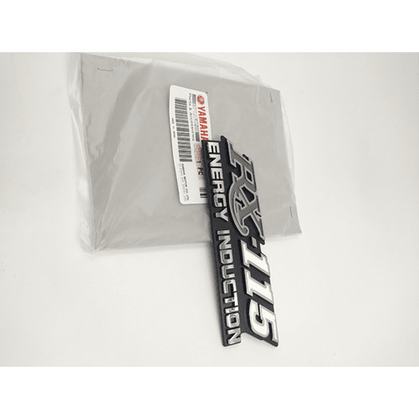 ( Par) Emblemas De Tapas Laterales Rx-115 // Originales  2