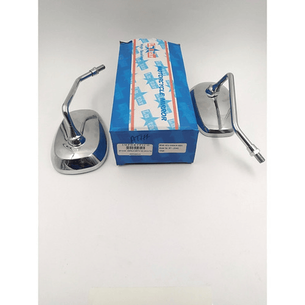 ( Par ) Espejos/retrovisor Gn-nova-125 / Semi-ovalado 2