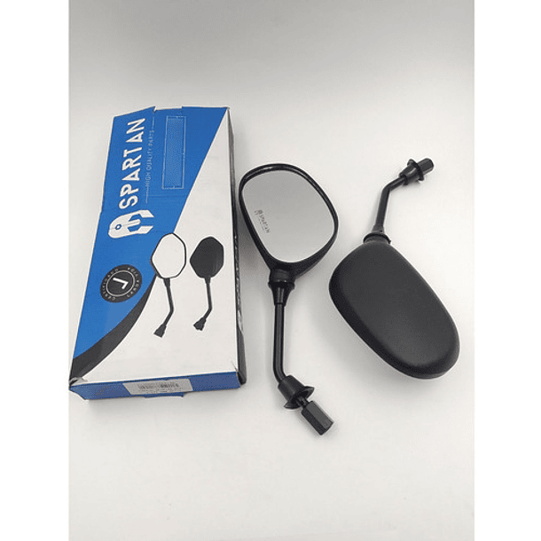 ( Par ) Espejos/retrovisor Best-125 / Vivax // 8mm Spartan 2