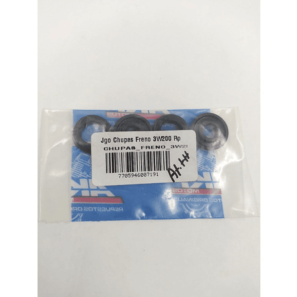 Juego De Chupas Freno 3w -200 Rp Carguero Akt - Original