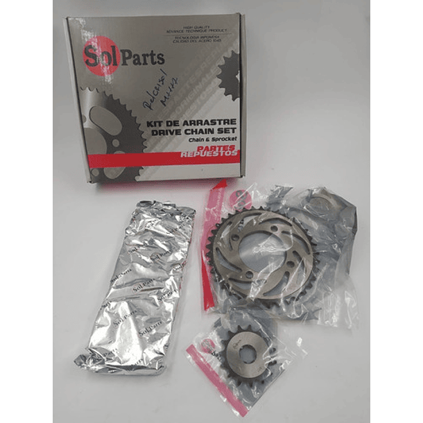 Kit Carburador Crypton - 110 + Kit De Arrastre Tipo Original 2