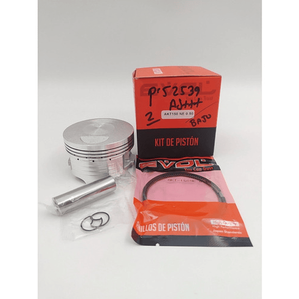 Kit Piston Akt-150 Ne //0.50// Garantizado / Envío  Gratis 
