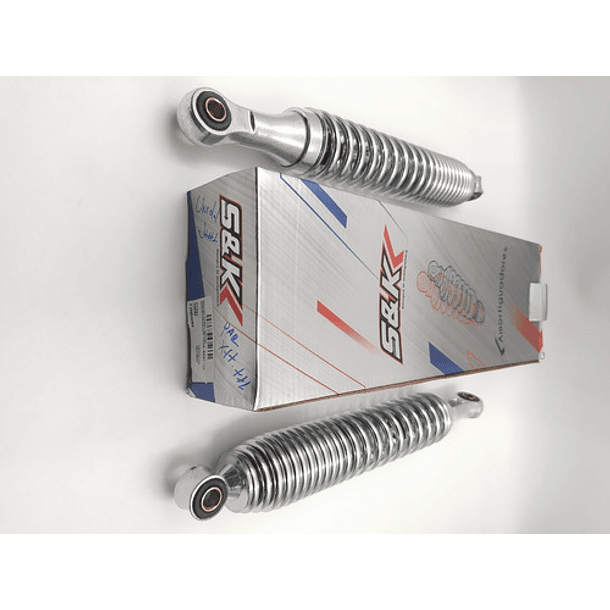 Amortiguadores Best-125 ((niquel)) Garantizado!! 2