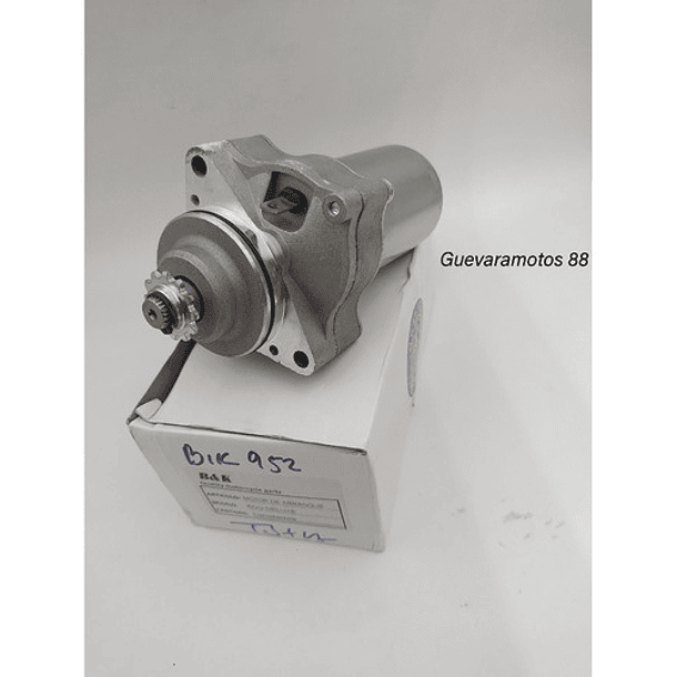 Motor De Arranque Eco Deluxe (( Marca B&k )) 2