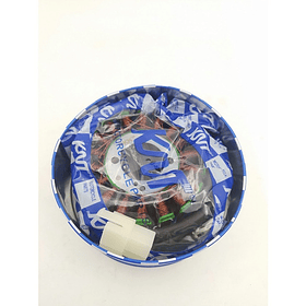 Plato Bobinas Akt-200 3w Motocarguero Marca Knt 18 Nucleos