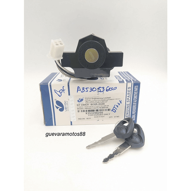 Switch De Encendido Boxer-100ct Tipo Original! 2