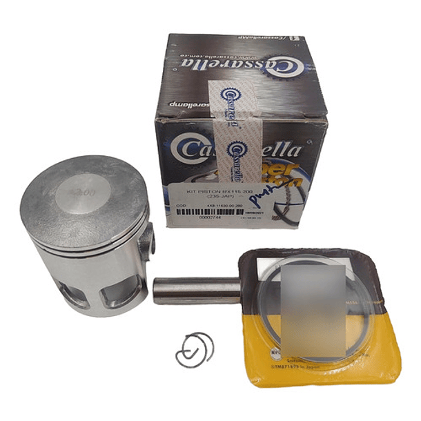 Kit Pistón Rx-115 ( Marca Cascarela ) ((medida --- 2.00))