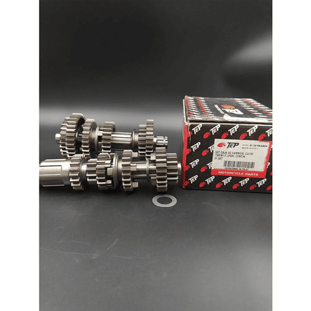 Caja De Cambios Cg125/akt125tt/marca De Calidad-recomendada) 1